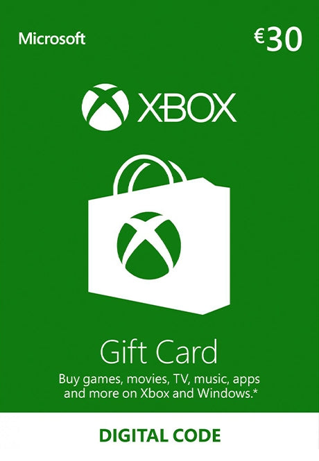 Microsoft Xbox Live Gift Card EMEA 30 EUR
